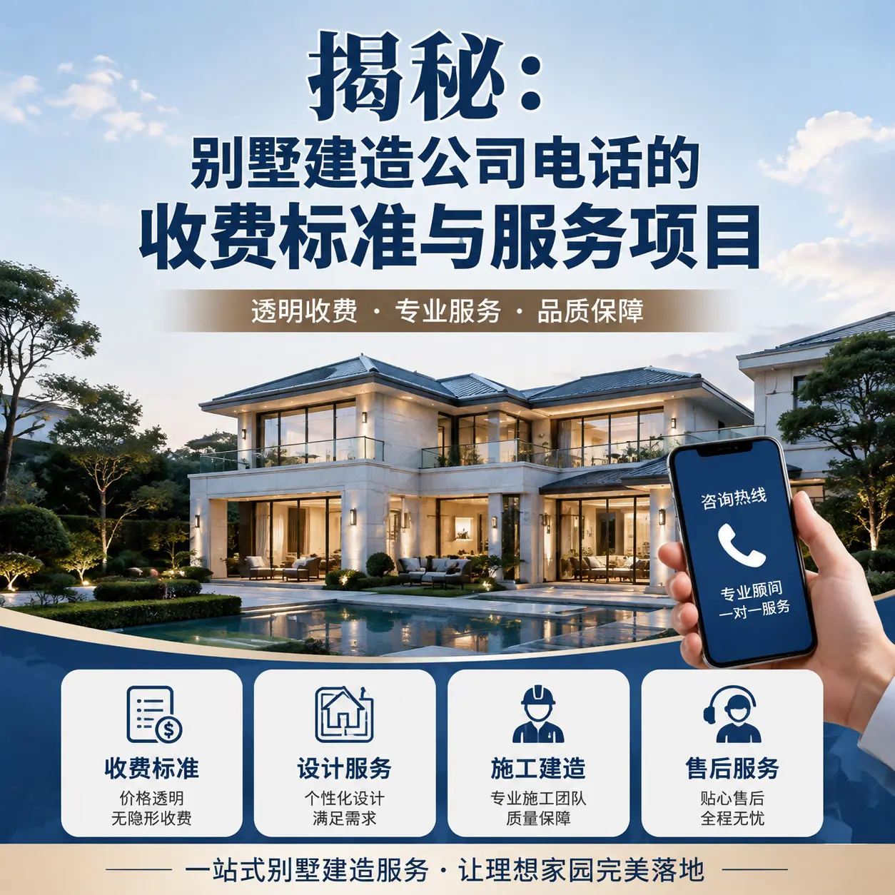 揭秘:安顺别墅建造公司电话的收费标准与服务项目