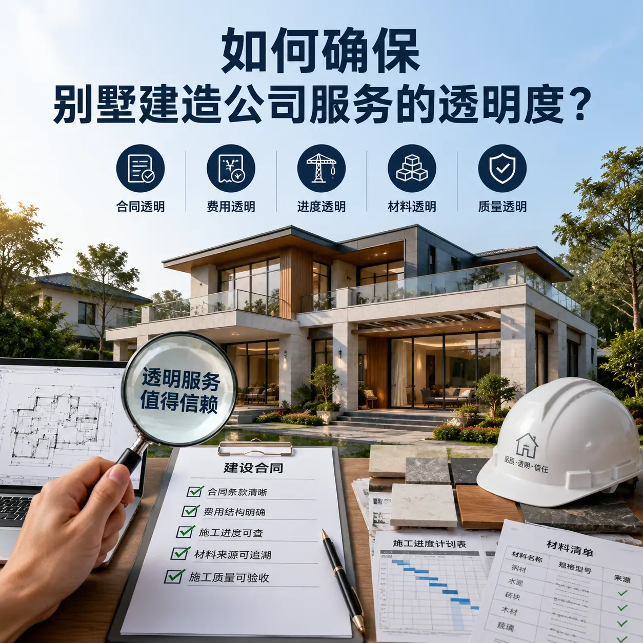 在 安顺 如何确保别墅建造公司服务的透明度?