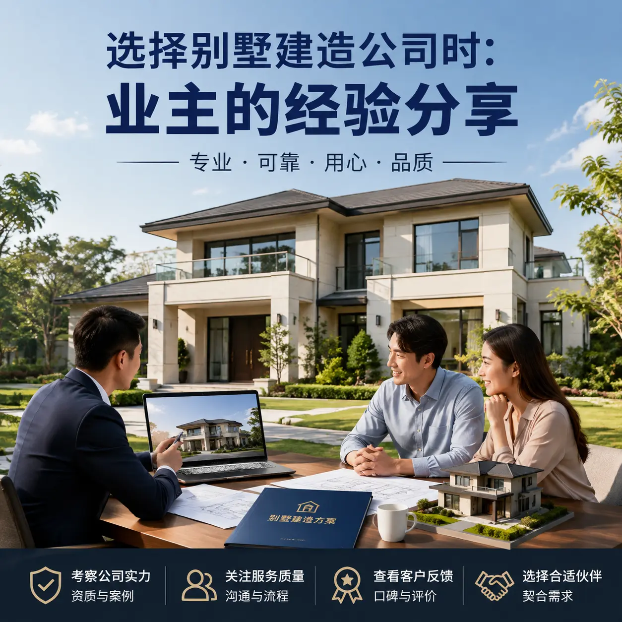 选择别墅建造公司时: 安顺 业主的经验分享