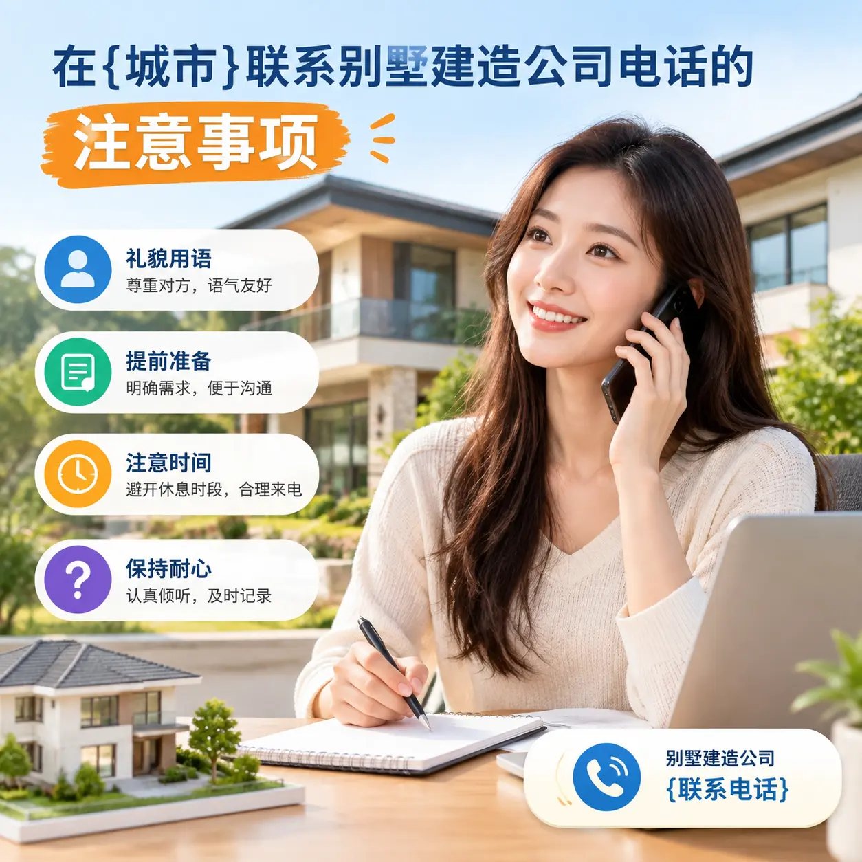 在安顺联系别墅建造公司电话的注意事项