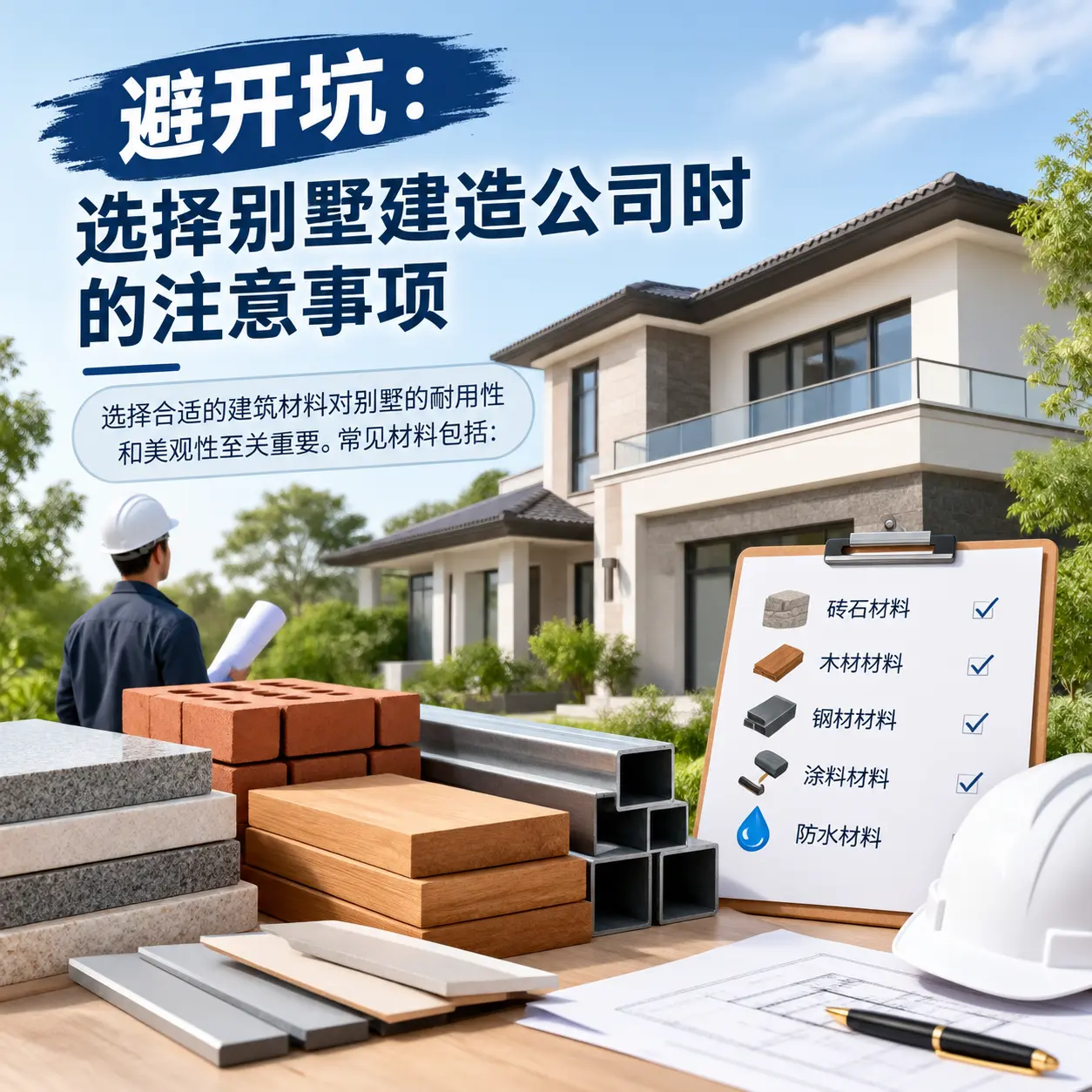 避开坑：选择 安顺 别墅建造公司时的注意事项